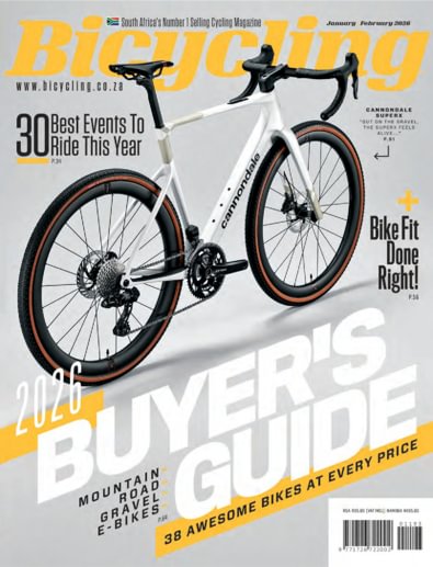 Bicycling South Africa digital cover