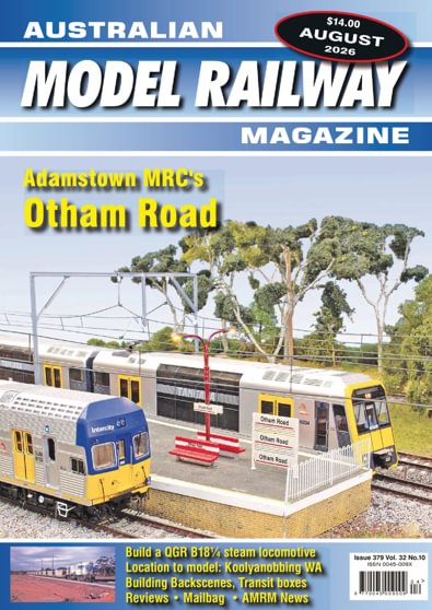 Australian Model Railway Magazine digital cover
