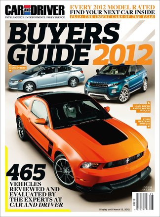 Car and Driver Buyers Guide digital cover
