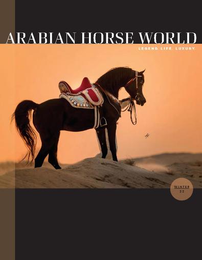 Arabian Horse World digital cover