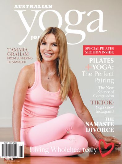 Australian Yoga Journal digital cover