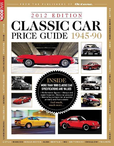 Classic Car Price Guide 2012 digital cover
