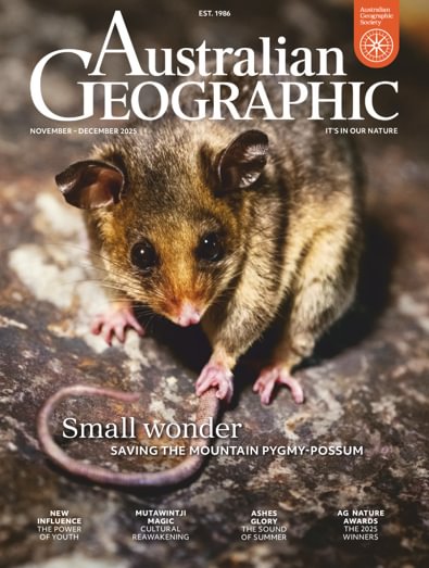 Australian Geographic digital cover