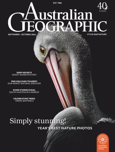 Australian Geographic digital cover
