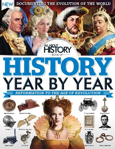 All About History Book of History Year By Year digital cover