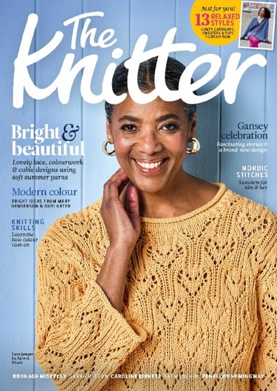 The Knitter digital cover