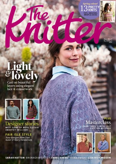 The Knitter digital cover