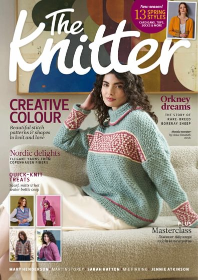 The Knitter digital cover