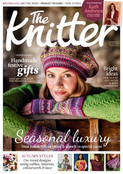 The Knitter digital cover