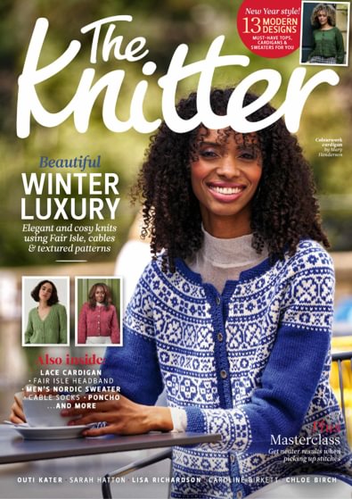 The Knitter digital cover