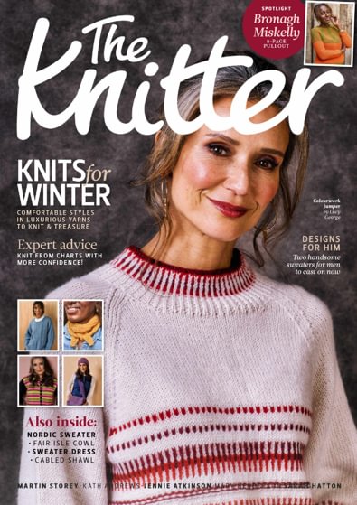 The Knitter digital cover