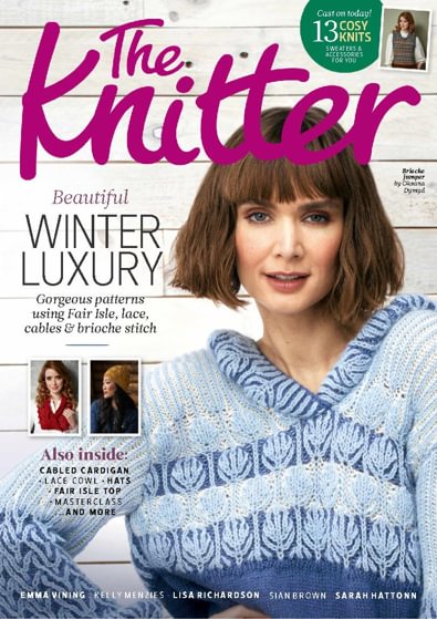 The Knitter digital cover