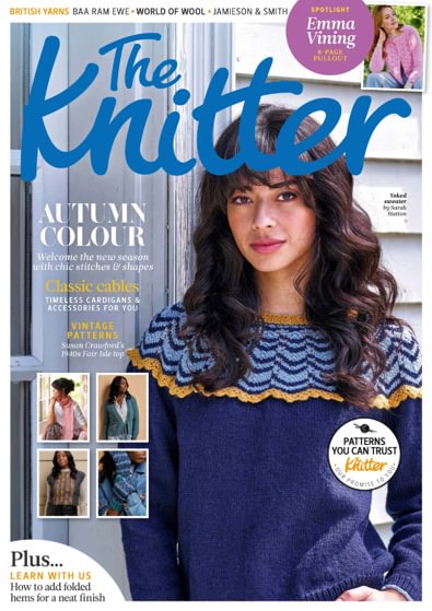The Knitter digital cover