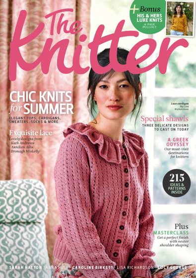 The Knitter digital cover