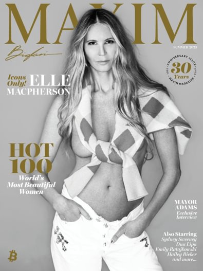 Maxim digital cover