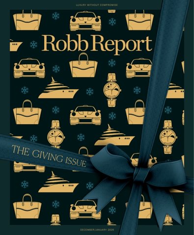 Robb Report digital cover