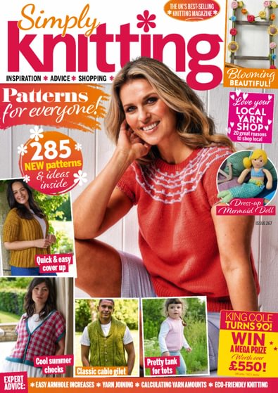 Simply Knitting digital cover