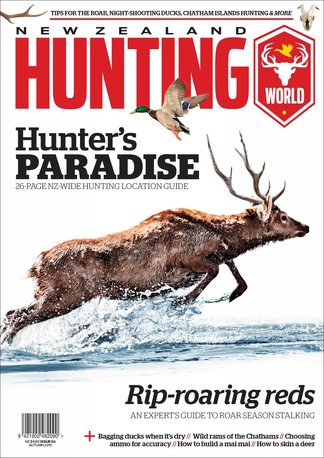 NZ Hunting World digital cover