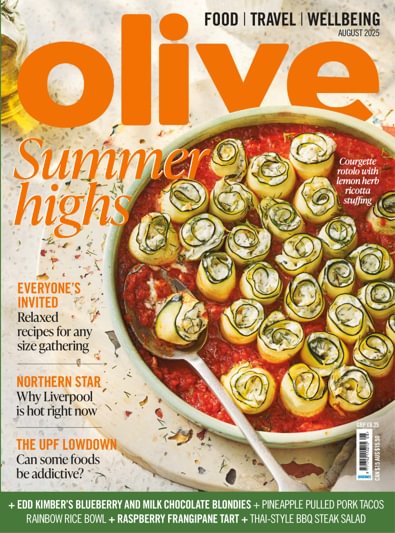 Olive Magazine digital cover