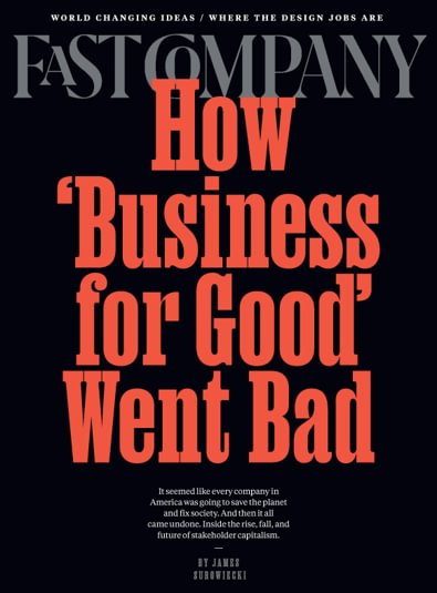 Fast Company digital cover