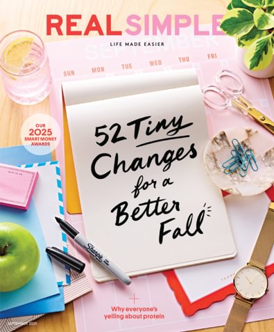Real Simple digital cover
