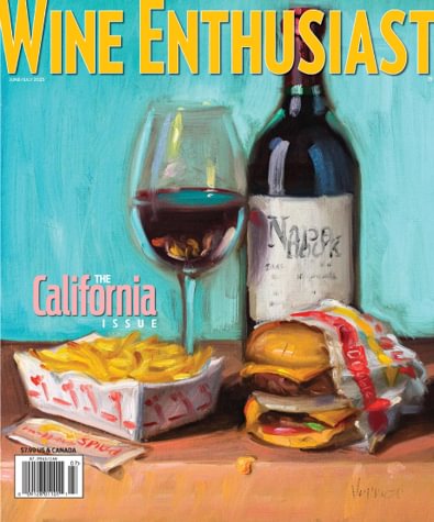 Wine Enthusiast Magazine digital cover