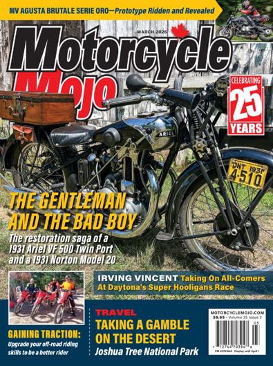 Motorcycle Mojo Magazine digital cover