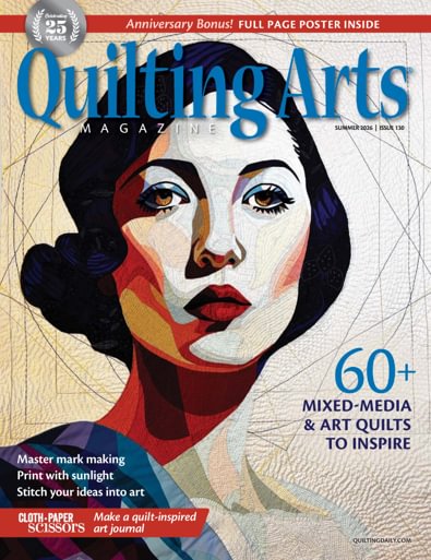 Quilting Arts Magazine digital cover