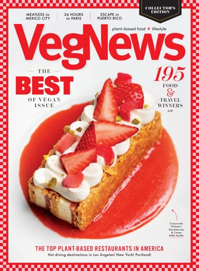 VegNews Magazine digital cover
