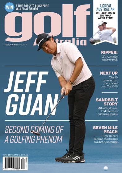 Golf Australia digital cover