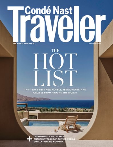 Conde Nast Traveler digital cover