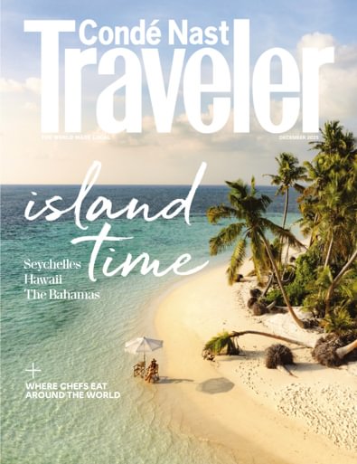 Conde Nast Traveler digital cover