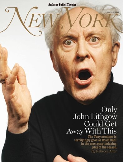 New York Magazine digital cover