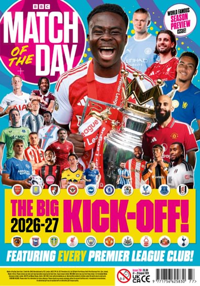 Match of the Day Magazine digital cover