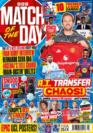 Match of the Day Magazine digital cover