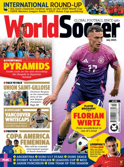 World Soccer digital cover