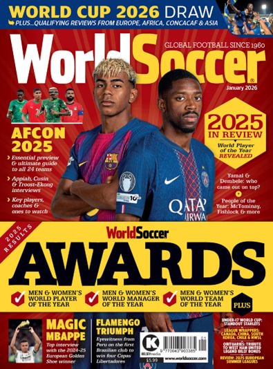 World Soccer digital cover