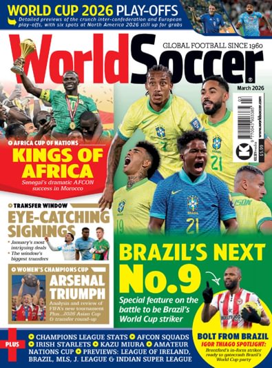 World Soccer digital cover