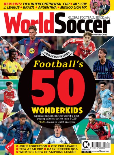World Soccer digital cover