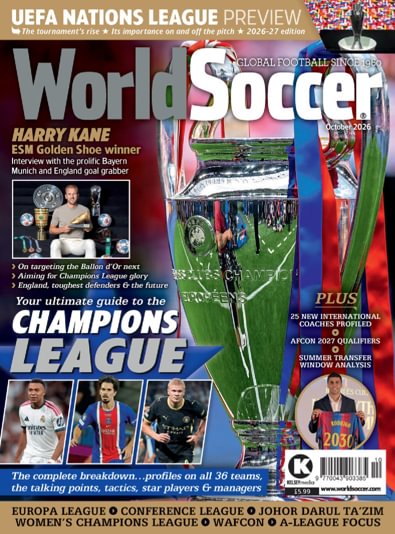World Soccer digital cover