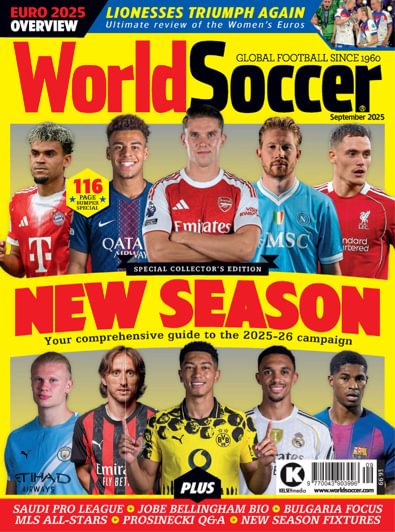 World Soccer digital cover