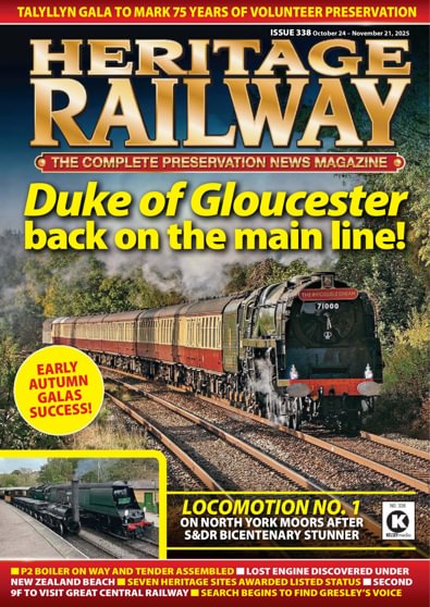 Heritage Railway digital cover