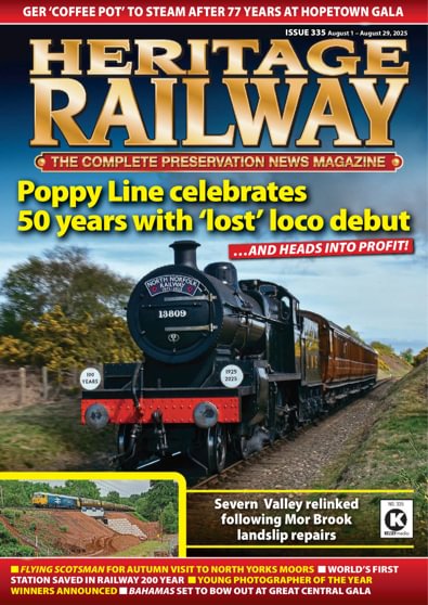 Heritage Railway digital cover