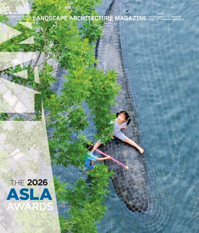 Landscape Architecture Magazine digital cover