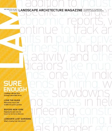 Landscape Architecture Magazine digital cover