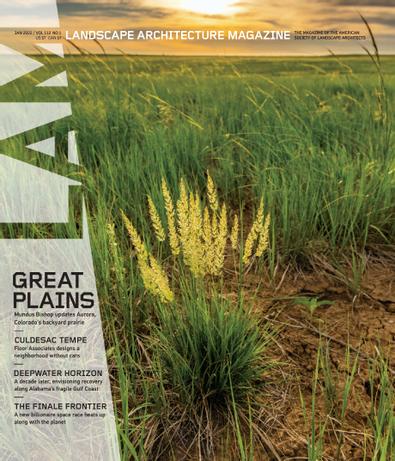 Landscape Architecture Magazine digital cover