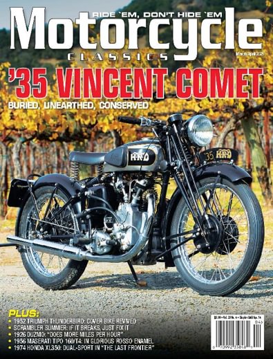 Motorcycle Classics digital cover