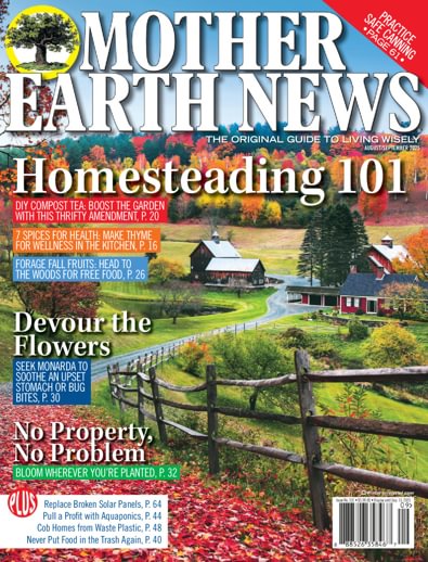MOTHER EARTH NEWS digital cover