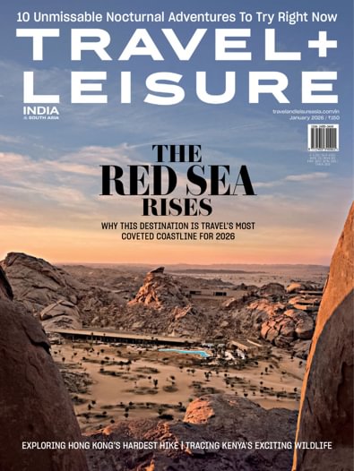 Travel + Leisure India & South Asia digital cover