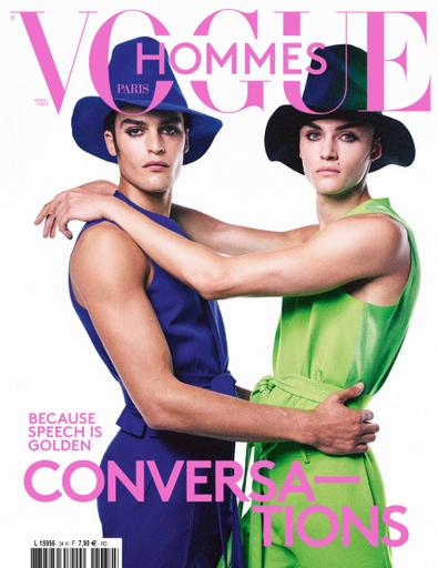 Vogue hommes English Version digital cover